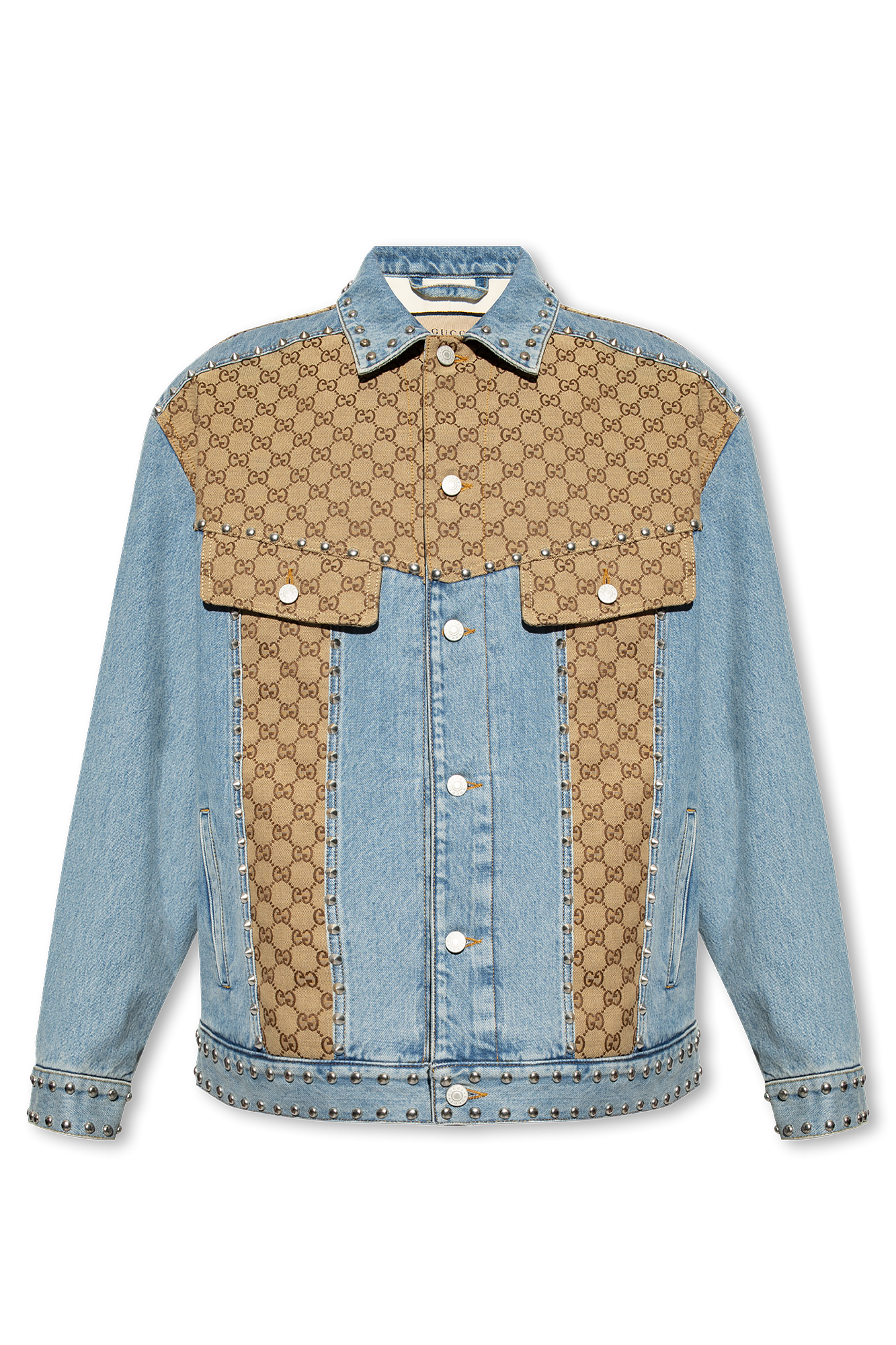Gucci Denim jacket with monogram | Men's Clothing | Vitkac
